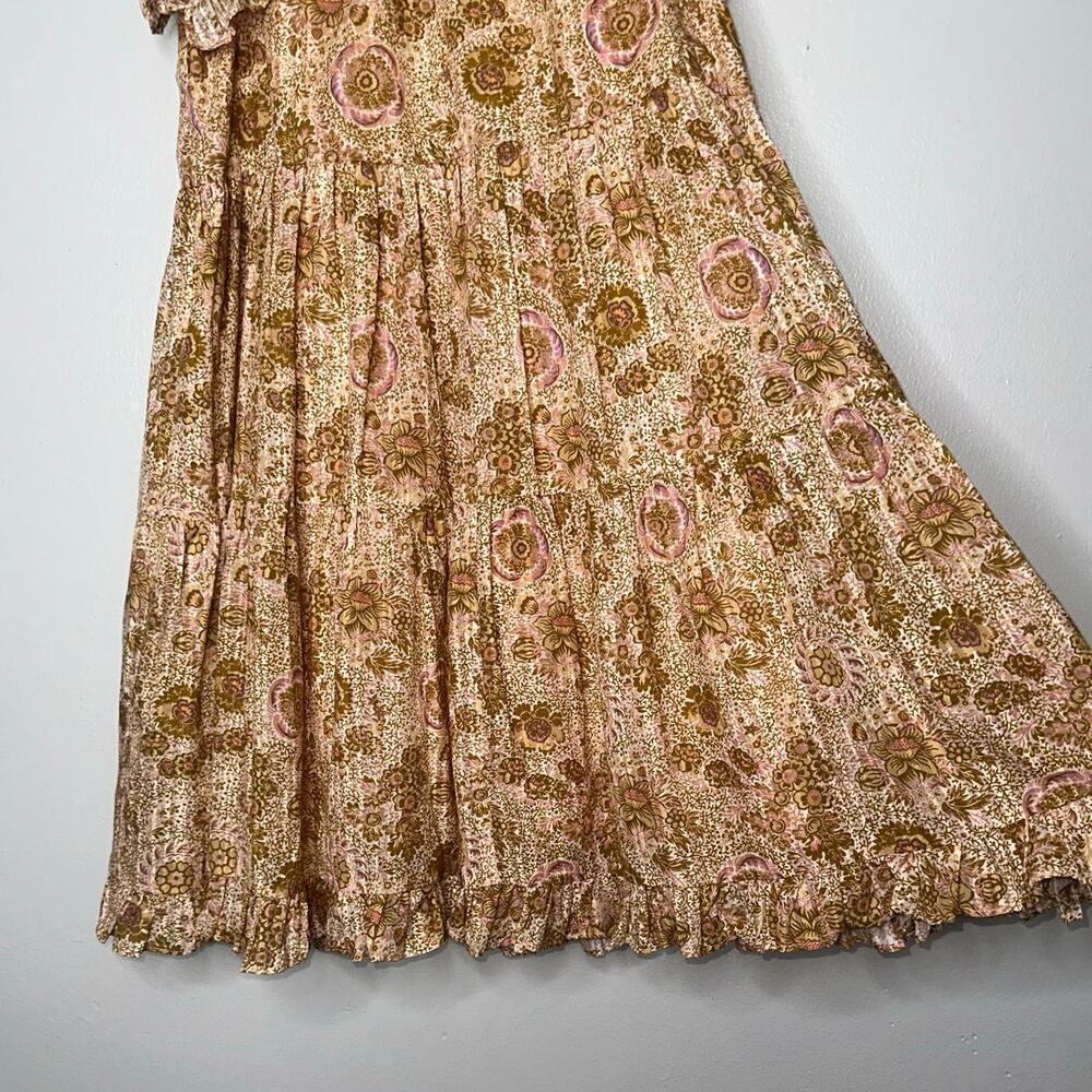 Ulla Johnson Adele Mini Dress Ruffle Sleeves In M… - image 5